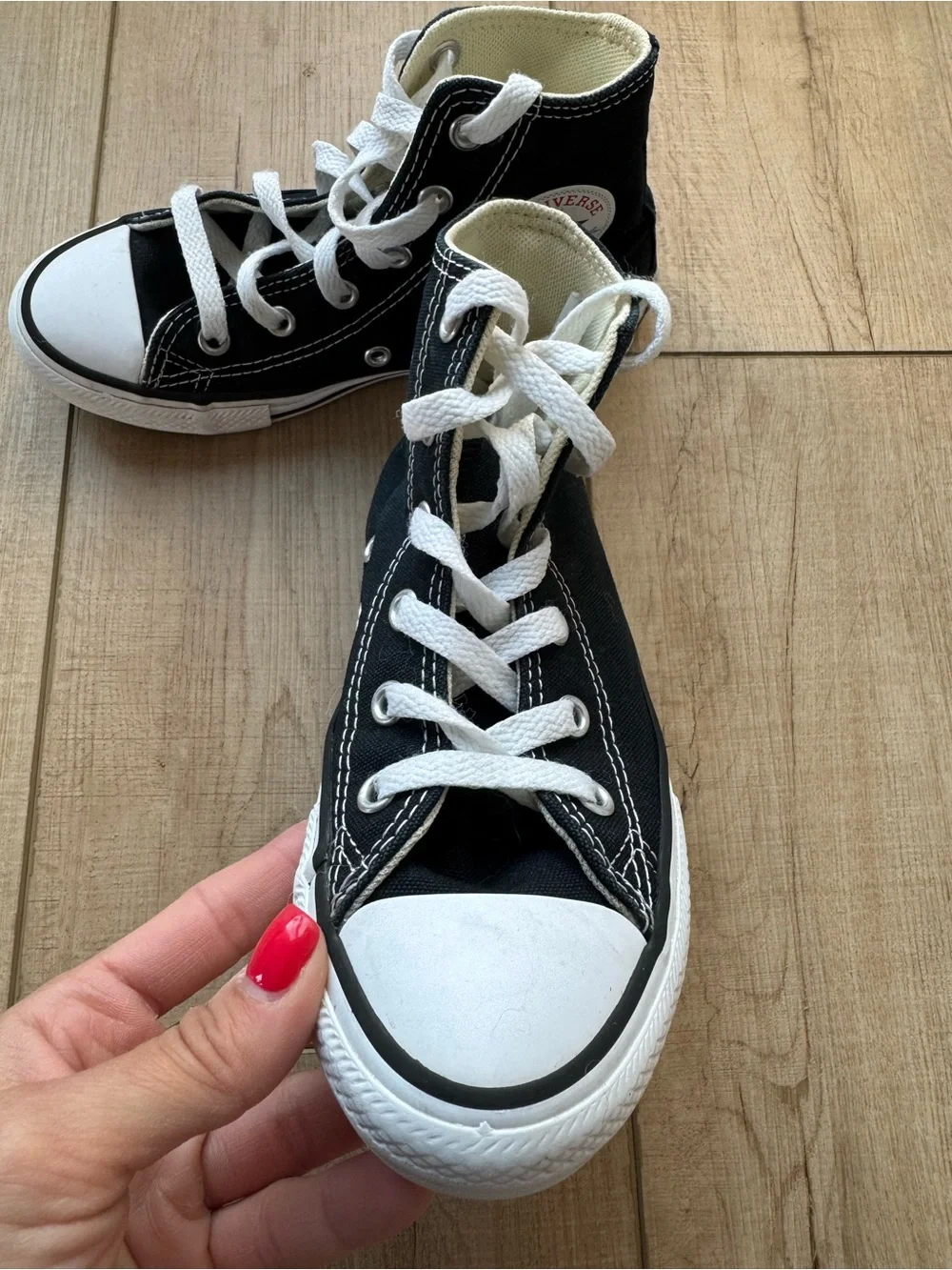 Kids Converse Chuck Taylor All Star High Top Sneakers - Black & White